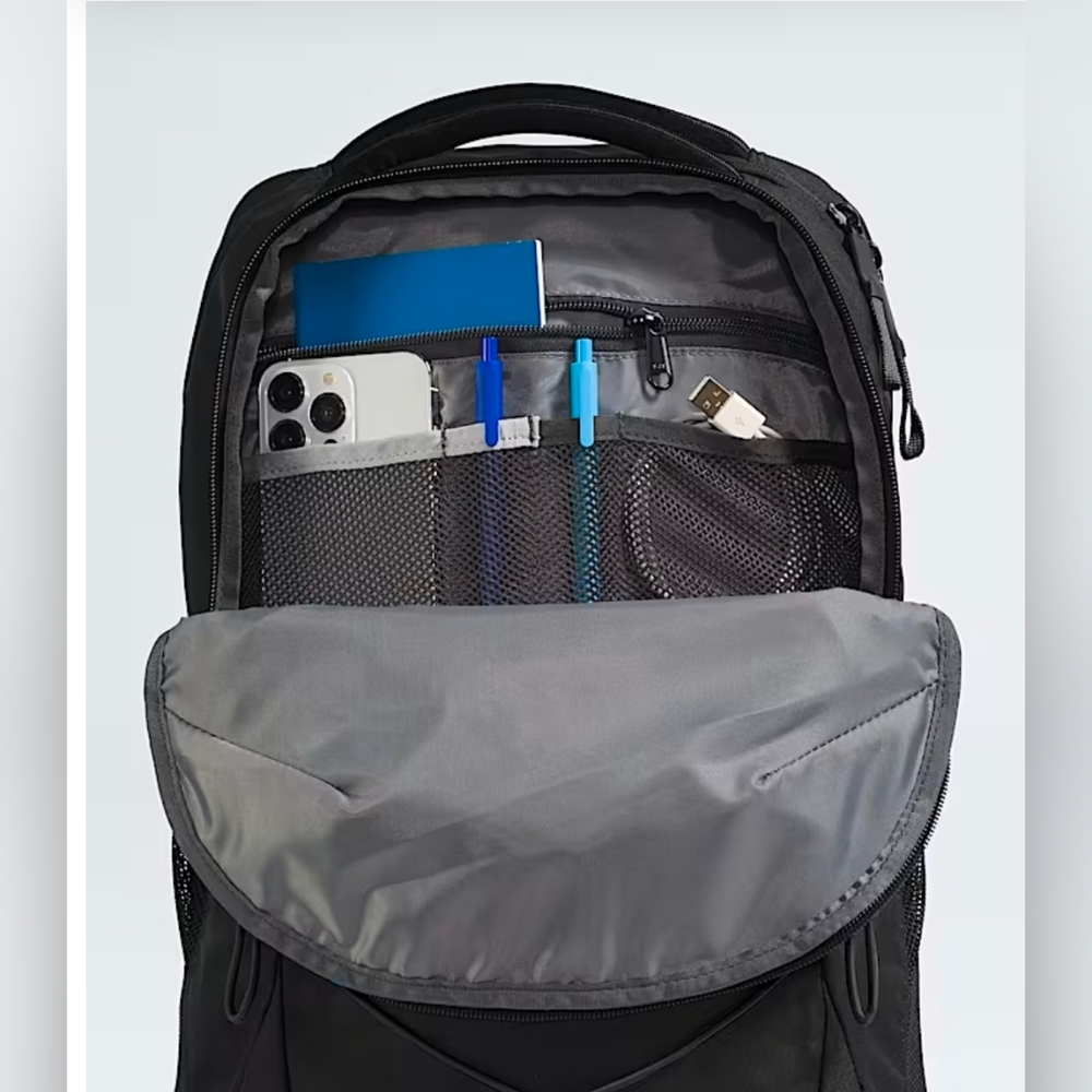 North Face Jester Backpack Black Flexvent - image 16